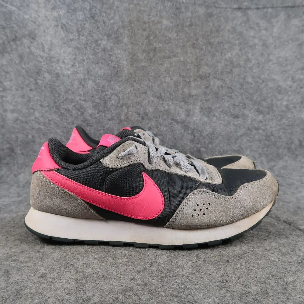 Nike Shoes Kids 4Y Athletic Trainers Casual Sneaker Valiant GS Grey Pink Lace Up